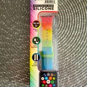 New 🌈Apple Watch Band, 7 series 38/40/41. Rainbow in color, Unopened